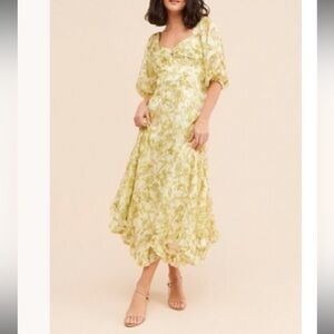 Hutch Twist Front Floral Dress